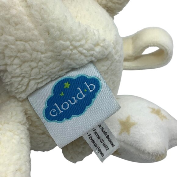 Cloud B Sleep Sheep Plush Pull String Baby Soothing Sounds Cream Musical - Picture 4 of 6